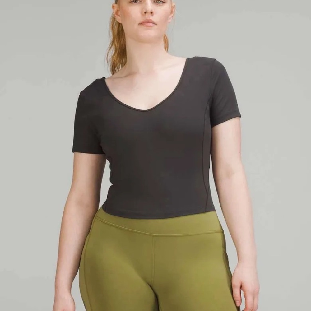 Lululemon Align Tee Graphite Grey